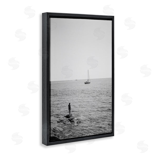 Stupell Industries LSR Design Studio | Standing On Edge Seascape