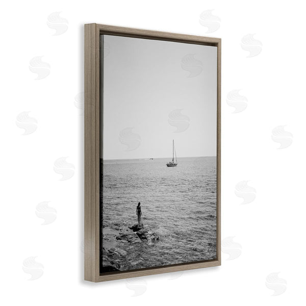 Stupell Industries LSR Design Studio | Standing On Edge Seascape