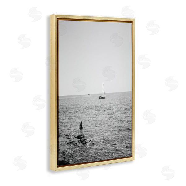 Stupell Industries LSR Design Studio | Standing On Edge Seascape