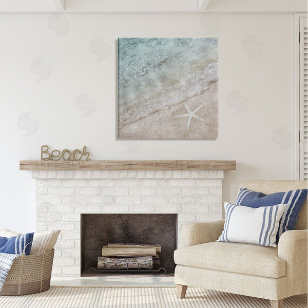 Stupell Industries LSR Design Studio | Starfish On Beach Coast Wall Art
