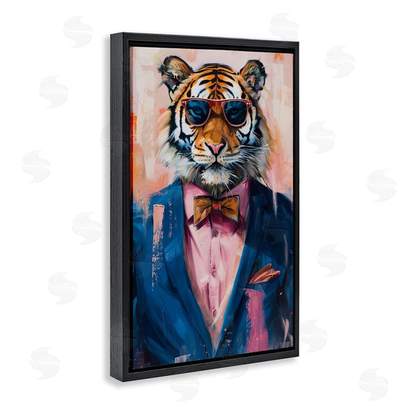 Stupell Industries LSR Design Studio | Suited Tiger Modern Fashion