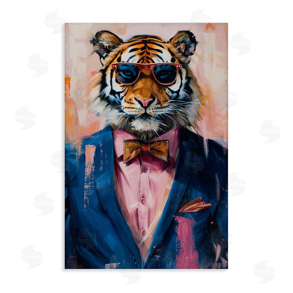 stupell industries LSR Design Studio | Suited Tiger Modern Fashion