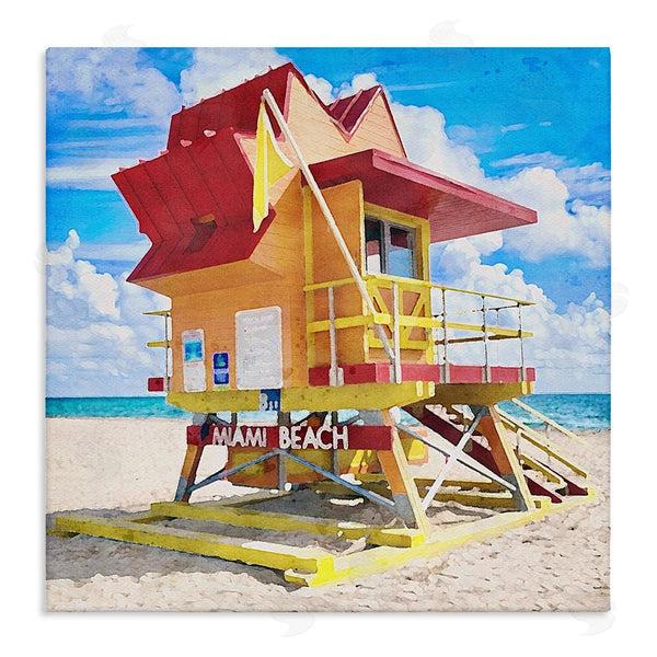 stupell industries LSR Design Studio | Summer Beach Hut Wall Art
