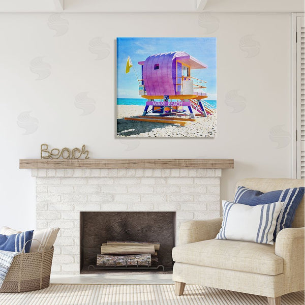 Stupell Industries LSR Design Studio | Summer Lifeguard Hut Wall Art