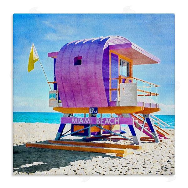 stupell industries LSR Design Studio | Summer Lifeguard Hut Wall Art