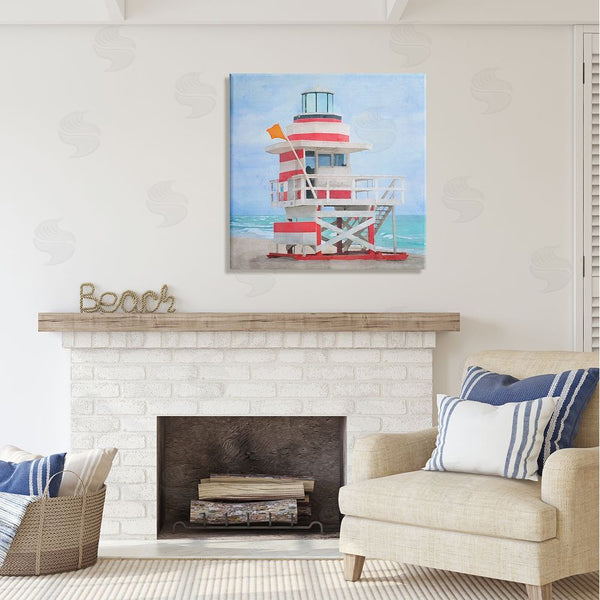Stupell Industries LSR Design Studio | Summer Shore Hut Wall Art
