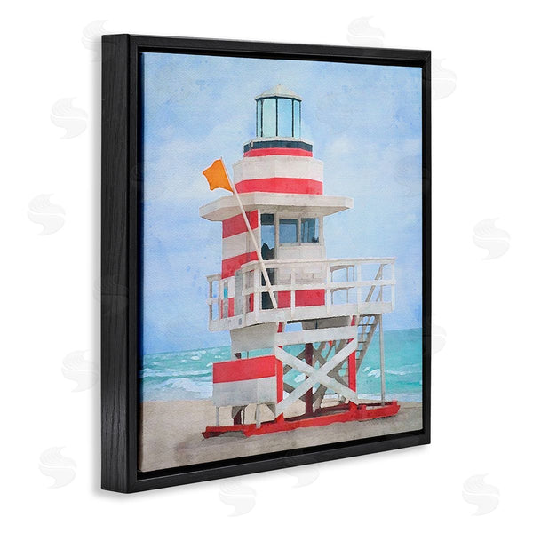 Stupell Industries LSR Design Studio | Summer Shore Hut Wall Art