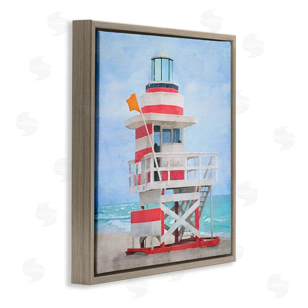 Stupell Industries LSR Design Studio | Summer Shore Hut Wall Art