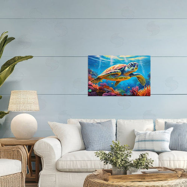 Stupell Industries LSR Design Studio | Sun Rays Under The Sea