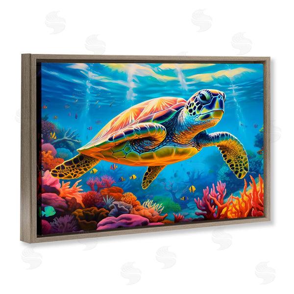 Stupell Industries LSR Design Studio | Sun Rays Under The Sea