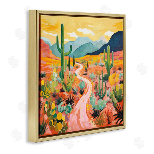 Stupell Industries LSR Design Studio | Sunrise Over Desert Path