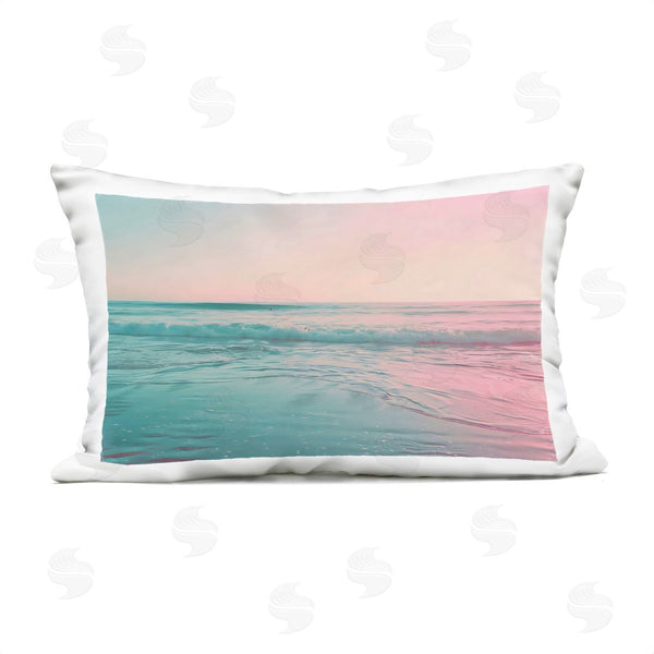 Stupell Industries LSR Design Studio | Sunset Collision Seascape Printed Throw Pillow