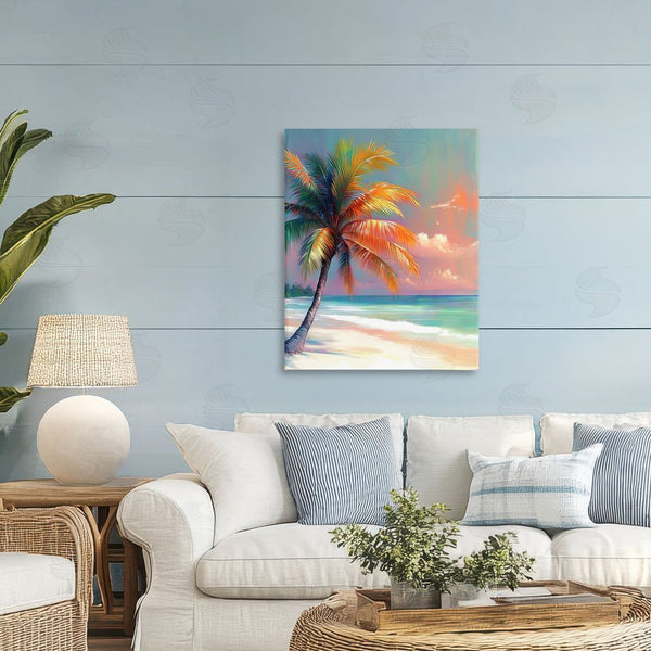 Stupell Industries LSR Design Studio | Sunset Kissed Palm Tree