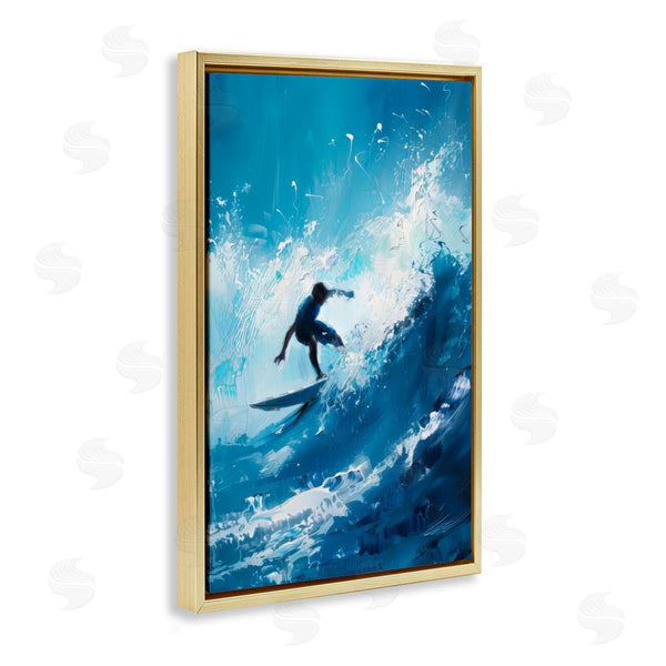 Stupell Industries LSR Design Studio | Surfer & Splashing Wave