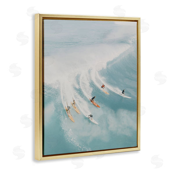 Stupell Industries LSR Design Studio | Surfing Race Seascape