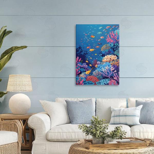 Stupell Industries LSR Design Studio | Tropic Life Coral Reef