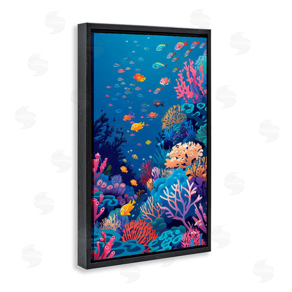 Stupell Industries LSR Design Studio | Tropic Life Coral Reef