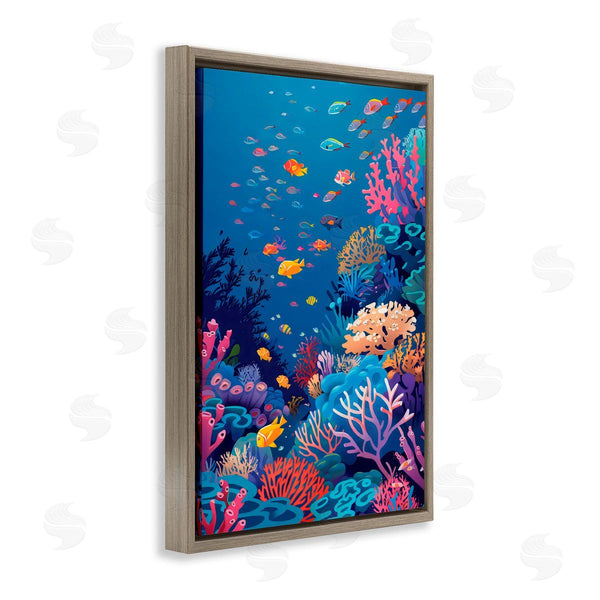 Stupell Industries LSR Design Studio | Tropic Life Coral Reef