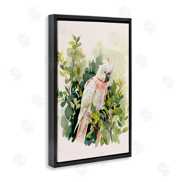 Stupell Industries LSR Design Studio | Tropical Parrot Cockatoo Wall Art