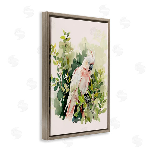 Stupell Industries LSR Design Studio | Tropical Parrot Cockatoo Wall Art