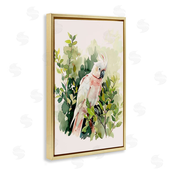 Stupell Industries LSR Design Studio | Tropical Parrot Cockatoo Wall Art