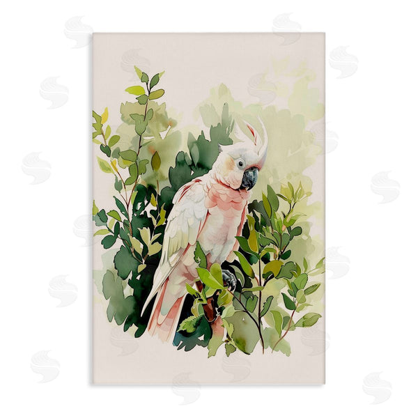 stupell industries LSR Design Studio | Tropical Parrot Cockatoo Wall Art
