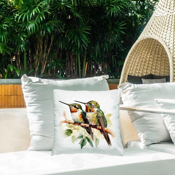 Stupell Industries LSR Design Studio | Two Birds On Branch Printed Throw Pillow