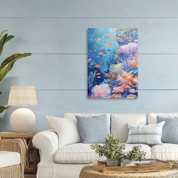 Stupell Industries LSR Design Studio | Under The Sea Exotic Fish