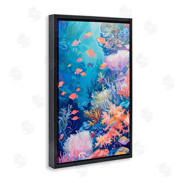 Stupell Industries LSR Design Studio | Under The Sea Exotic Fish