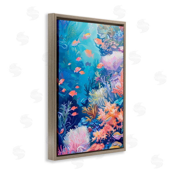 Stupell Industries LSR Design Studio | Under The Sea Exotic Fish