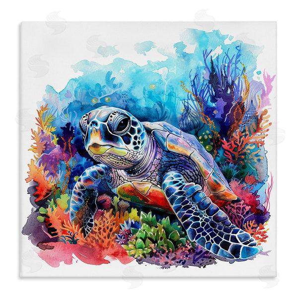 stupell industries LSR Design Studio | Undersea Turtle & Coral