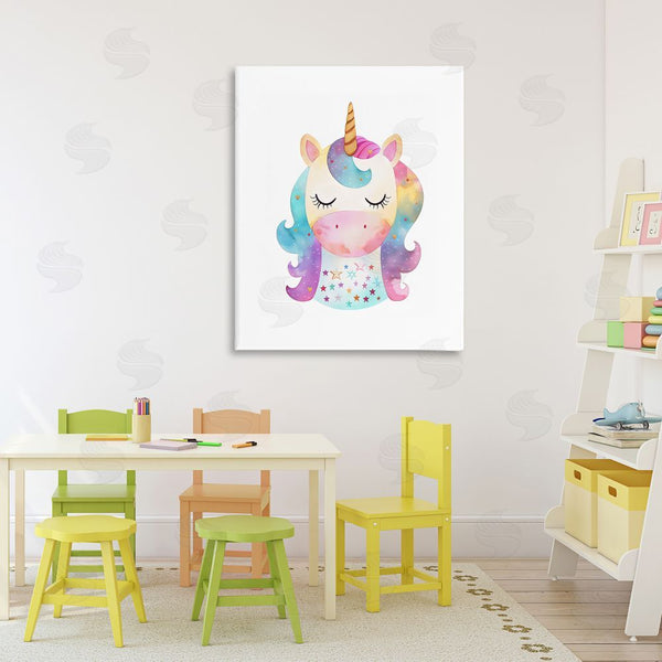 Stupell Industries LSR Design Studio | Unicorn Nursery Fantasy Animal Wall Art