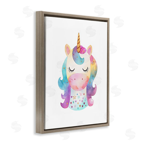Stupell Industries LSR Design Studio | Unicorn Nursery Fantasy Animal Wall Art