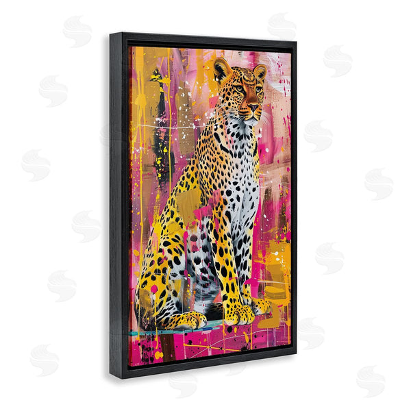 Stupell Industries LSR Design Studio | Urban Abstraction Cheetah