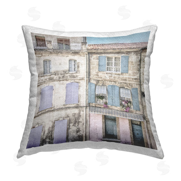 Stupell Industries LSR Design Studio | Urban City Architecture Printed Throw Pillow