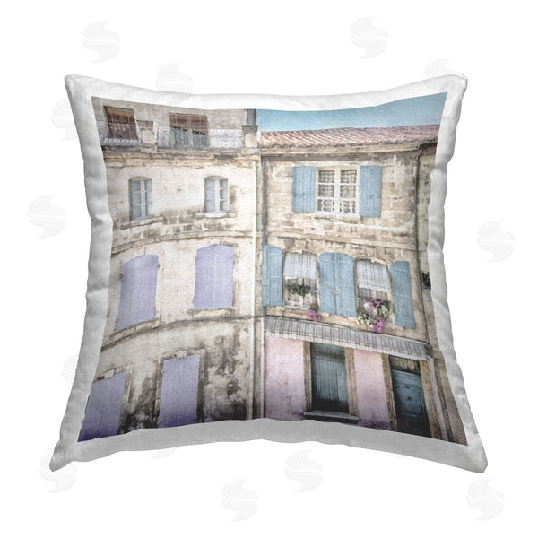 stupell industries LSR Design Studio | Urban City Architecture Printed Throw Pillow
