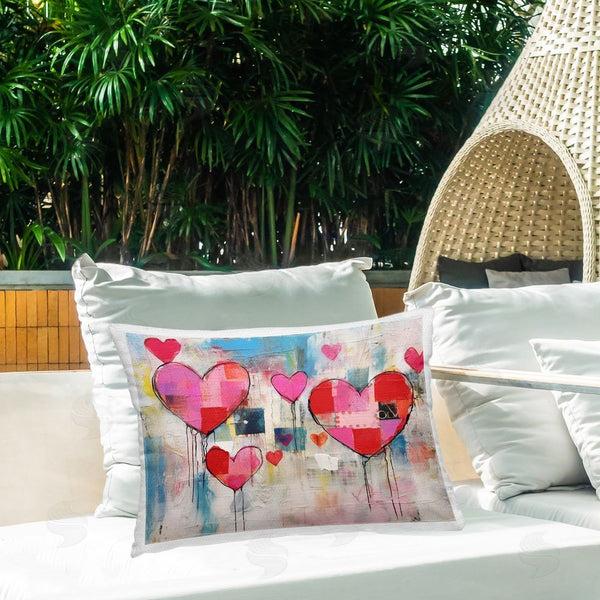 Stupell Industries LSR Design Studio | Urban Hearts Painting Collage