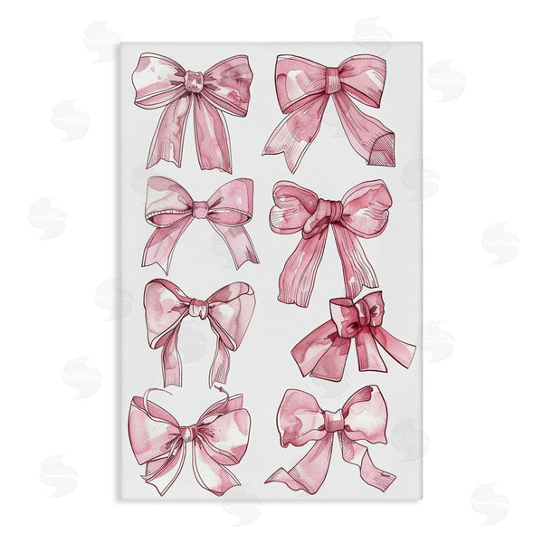 stupell industries LSR Design Studio | Various Ribbons in Pink