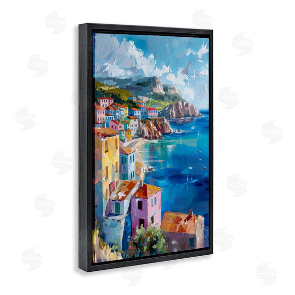 Stupell Industries LSR Design Studio | View Over Coastal Town