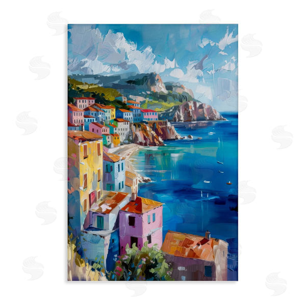 stupell industries LSR Design Studio | View Over Coastal Town