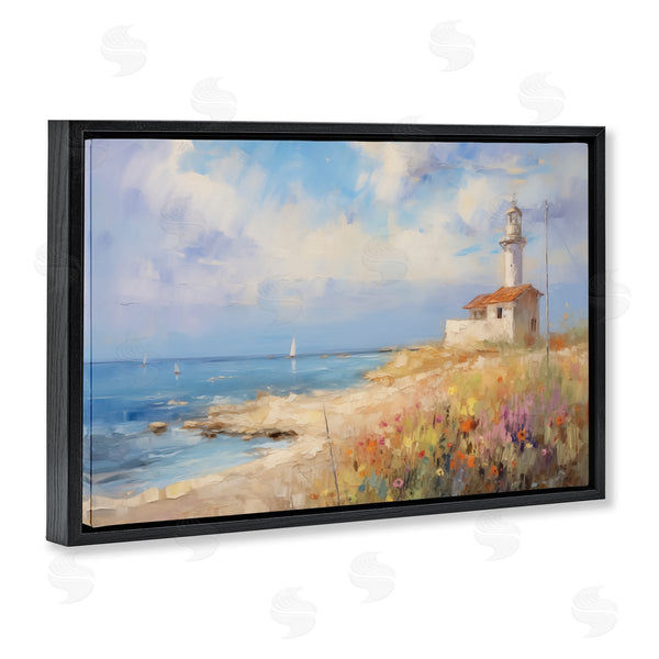 Stupell Industries LSR Design Studio | Vintage Lighthouse View