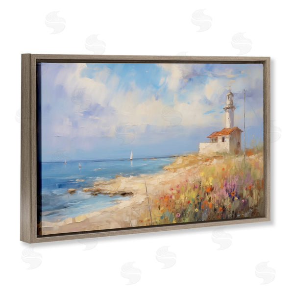 Stupell Industries LSR Design Studio | Vintage Lighthouse View