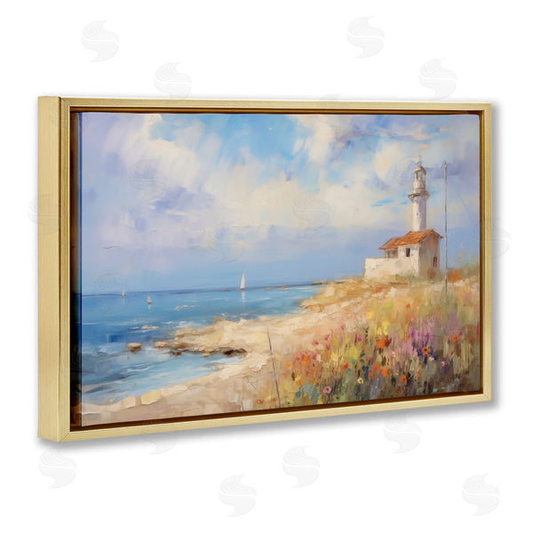 Stupell Industries LSR Design Studio | Vintage Lighthouse View