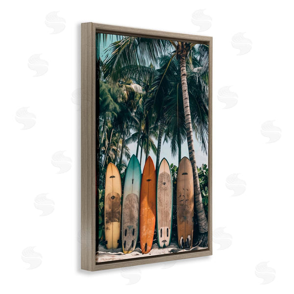 Stupell Industries LSR Design Studio | Vintage Surfboard Lineup