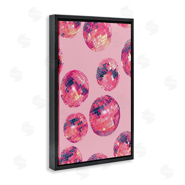 Stupell Industries LSR Design Studio | Vivid Pink Disco Pattern