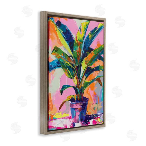 Stupell Industries LSR Design Studio | Vivid Saturated House Plant