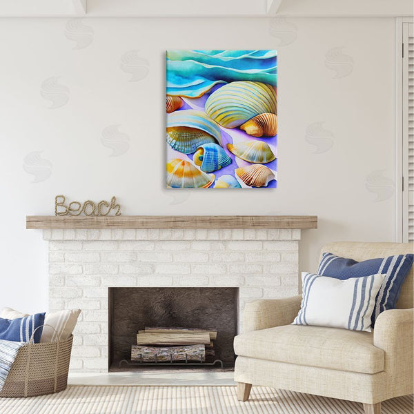Stupell Industries LSR Design Studio | Vivid Shells Abstraction Wall Art