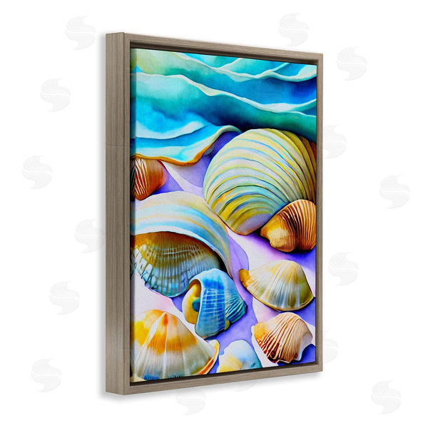 Stupell Industries LSR Design Studio | Vivid Shells Abstraction Wall Art