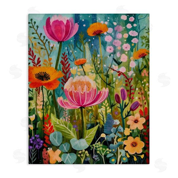 stupell industries LSR Design Studio | Whimsical Floral Garden Wall Art