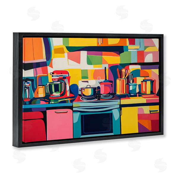 Stupell Industries LSR Design Studio | Whimsical Hued Kitchen